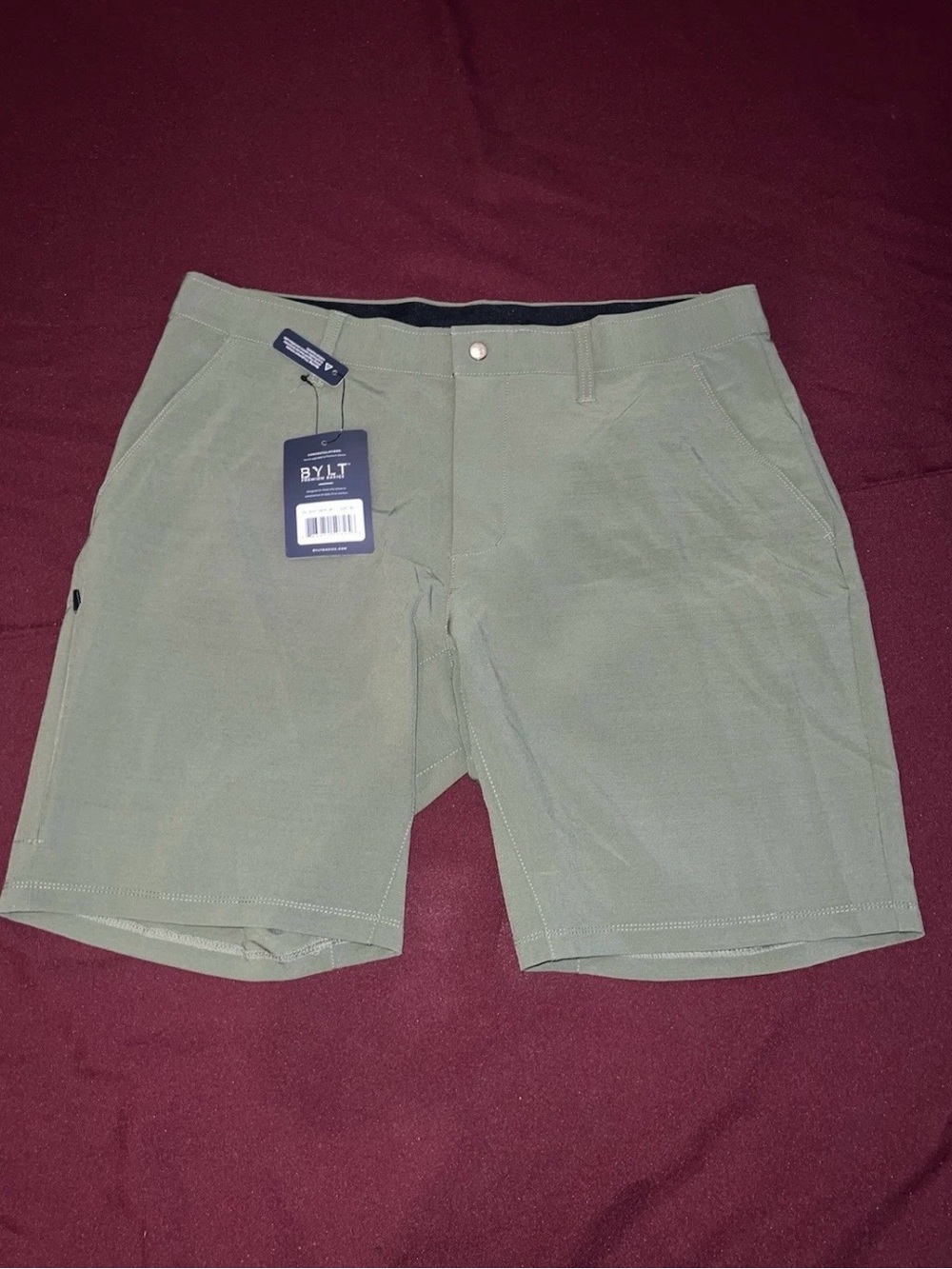 BYLT PREMIUM BASICS OLIVE COLOR SHORT FOR MEN SIZE 36